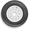 Rubbermaster - Steel Master Rubbermaster H78-15 ST225/75D15 8 Ply Highway Rib Tire and 6 on 5.5 Modular Wheel Assembly 599500 - alternate 1